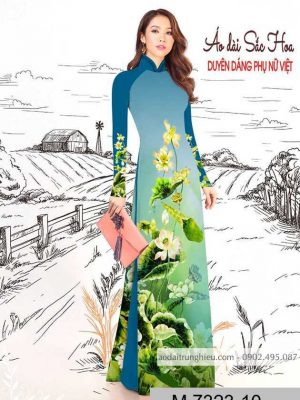 Vải áo dài hoa sen mới ra AD M7323 54 1589777748 577 vai ao dai vai ao dai dep ad