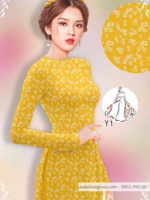 Vải áo dài hoa nhí kiểu mới AD 14442 22 1589777863 20 vai ao dai vai ao dai dep ad