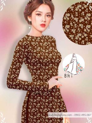 Vải áo dài hoa nhí kiểu mới AD 14442 27 1589777864 576 vai ao dai vai ao dai dep ad