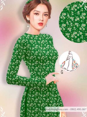 Vải áo dài hoa nhí kiểu mới AD 14442 26 1589777864 832 vai ao dai vai ao dai dep ad
