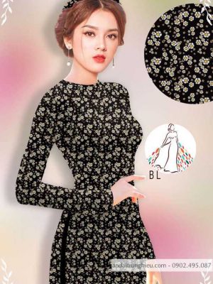 Vải áo dài hoa nhí kiểu mới AD 14442 28 1589777865 438 vai ao dai vai ao dai dep ad