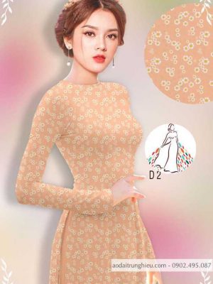 Vải áo dài hoa nhí kiểu mới AD 14442 30 1589777865 981 vai ao dai vai ao dai dep ad