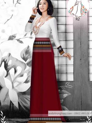Vải áo dài hoa văn thổ cẩm kiểu mới AD 10044 25 1589777982 388 vai ao dai vai ao dai dep ad