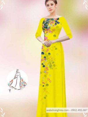 Vải áo dài hoa rơi mới ra AD 14436 25 1589778221 101 vai ao dai vai ao dai dep ad