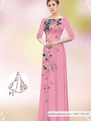 Vải áo dài hoa rơi mới ra AD 14436 23 1589778221 612 vai ao dai vai ao dai dep ad