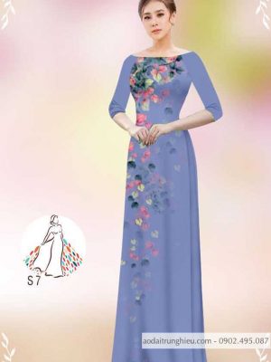 Vải áo dài hoa rơi mới ra AD 14436 26 1589778222 917 vai ao dai vai ao dai dep ad