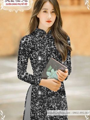 Vải áo dài lấp lánh 3D thiết kế 2020 AD T7465 23 1589859577 697 vai ao dai vai ao dai dep ad