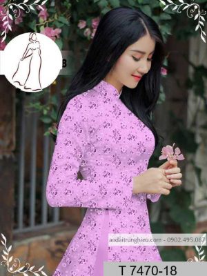 Vải áo dài hoa đều mới ra AD T7470 28 1589940996 73 vai ao dai vai ao dai dep ad