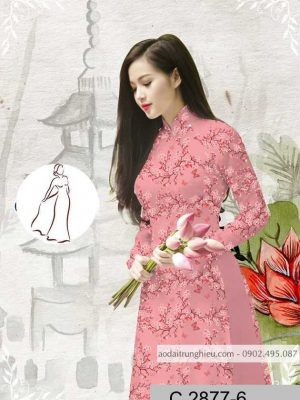Vải áo dài hoa đều thiết kế 2020 AD C2877 25 1589941355 977 vai ao dai vai ao dai dep ad