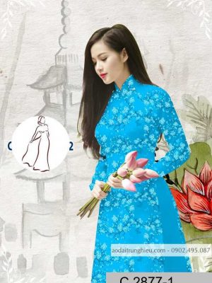 Vải áo dài hoa đều thiết kế 2020 AD C2877 34 1589941357 3 vai ao dai vai ao dai dep ad