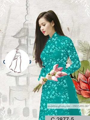 Vải áo dài hoa đều thiết kế 2020 AD C2877 42 1589941358 388 vai ao dai vai ao dai dep ad
