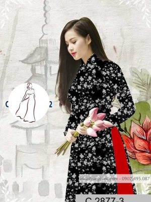 Vải áo dài hoa đều thiết kế 2020 AD C2877 45 1589941359 593 vai ao dai vai ao dai dep ad