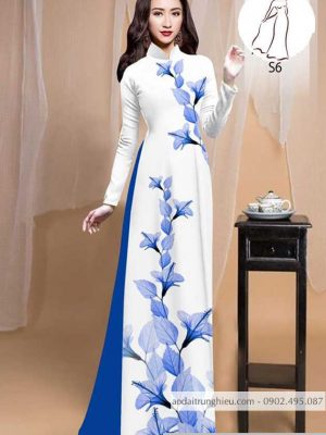Vải áo dài hoa dâm bụt thiết kế 2020 AD 10360 21 1590028335 976 vai ao dai vai ao dai dep ad