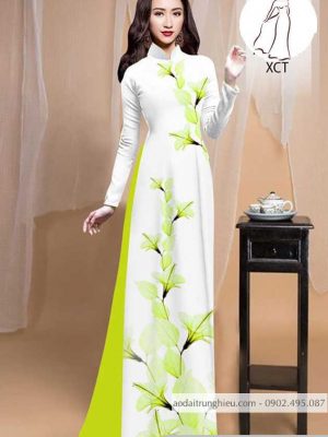 Vải áo dài hoa dâm bụt thiết kế 2020 AD 10360 24 1590028336 576 vai ao dai vai ao dai dep ad