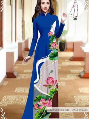 Vải áo dài hoa sen thiết kế 2020 AD 10368 26 1590029896 143 vai ao dai vai ao dai dep ad