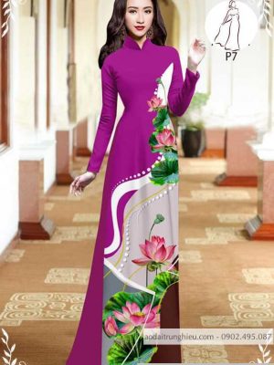 Vải áo dài hoa sen thiết kế 2020 AD 10368 24 1590029896 741 vai ao dai vai ao dai dep ad