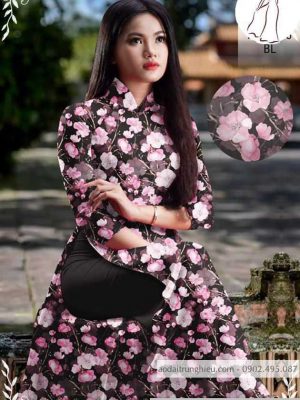 Vải áo dài hoa đều AD thiết kế 2020 AD 23 1590030017 672 vai ao dai vai ao dai dep ad