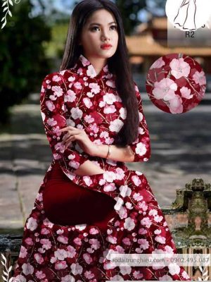 Vải áo dài hoa đều AD thiết kế 2020 AD 26 1590030017 703 vai ao dai vai ao dai dep ad