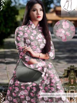 Vải áo dài hoa đều AD thiết kế 2020 AD 28 1590030018 441 vai ao dai vai ao dai dep ad