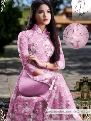 Vải áo dài hoa đều AD thiết kế 2020 AD 35 1590030019 315 vai ao dai vai ao dai dep ad