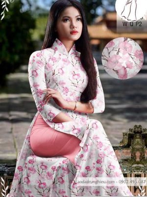 Vải áo dài hoa đều AD thiết kế 2020 AD 34 1590030019 788 vai ao dai vai ao dai dep ad