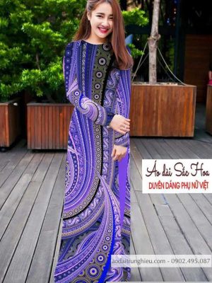 Vải áo dài hoa văn thiết kế 2020 AD T7485 14 1590121691 490 vai ao dai vai ao dai dep ad