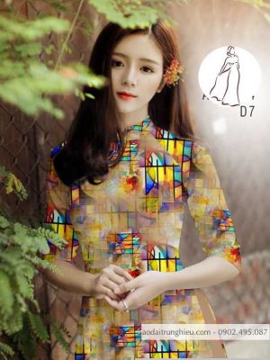 Vải áo dài hoa văn mới ra AD 14467 33 1590122535 581 vai ao dai vai ao dai dep ad