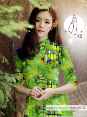 Vải áo dài hoa văn mới ra AD 14467 34 1590122535 886 vai ao dai vai ao dai dep ad