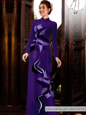 Vải áo dài hoa văn mới ra AD 10525 26 1590122772 590 vai ao dai vai ao dai dep ad