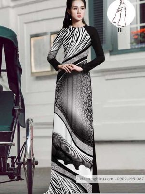 Vải áo dài hoa văn lập thể kiểu mới AD 9979 27 1590201248 19 vai ao dai vai ao dai dep ad