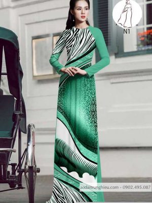 Vải áo dài hoa văn lập thể kiểu mới AD 9979 23 1590201248 614 vai ao dai vai ao dai dep ad