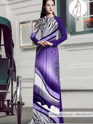 Vải áo dài hoa văn lập thể kiểu mới AD 9979 25 1590201248 782 vai ao dai vai ao dai dep ad