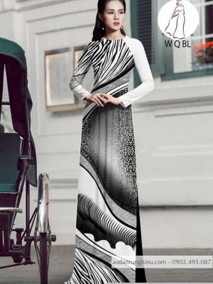 Vải áo dài hoa văn lập thể kiểu mới AD 9979 26 1590201248 957 vai ao dai vai ao dai dep ad