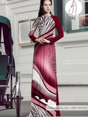 Vải áo dài hoa văn lập thể kiểu mới AD 9979 33 1590201249 244 vai ao dai vai ao dai dep ad