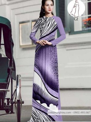 Vải áo dài hoa văn lập thể kiểu mới AD 9979 35 1590201250 134 vai ao dai vai ao dai dep ad