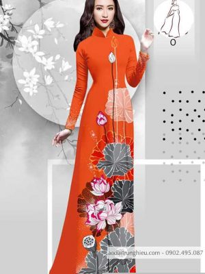 Vải áo dài hoa sen thiết kế 2020 AD 10350 21 1590201376 362 vai ao dai vai ao dai dep ad