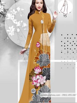 Vải áo dài hoa sen thiết kế 2020 AD 10350 24 1590201376 884 vai ao dai vai ao dai dep ad