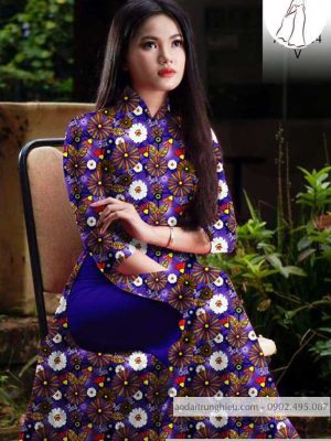 Vải áo dài hoa đều kiểu mới AD 14482 21 1590201606 146 vai ao dai vai ao dai dep ad