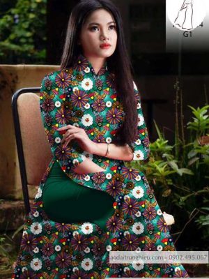 Vải áo dài hoa đều kiểu mới AD 14482 24 1590201606 36 vai ao dai vai ao dai dep ad