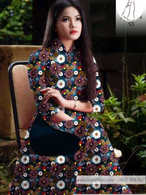 Vải áo dài hoa đều kiểu mới AD 14482 28 1590201607 196 vai ao dai vai ao dai dep ad
