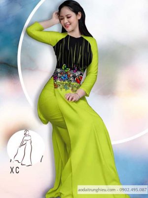 Vải áo dài bướm thiết kế 2020 AD 14457 26 1590201727 128 vai ao dai vai ao dai dep ad