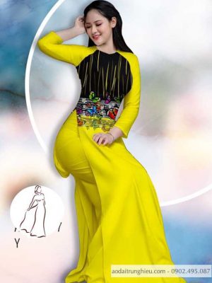 Vải áo dài bướm thiết kế 2020 AD 14457 29 1590201727 222 vai ao dai vai ao dai dep ad