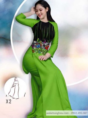 Vải áo dài bướm thiết kế 2020 AD 14457 36 1590201728 157 vai ao dai vai ao dai dep ad