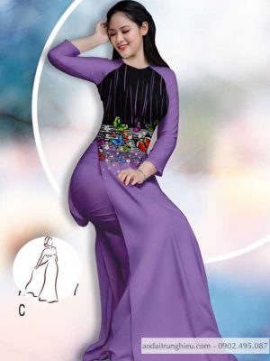 Vải áo dài bướm thiết kế 2020 AD 14457 32 1590201728 549 vai ao dai vai ao dai dep ad
