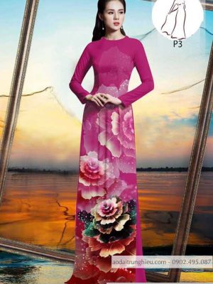 Vải áo dài hoa 3D mới ra AD 10516 21 1590381402 123 vai ao dai vai ao dai dep ad