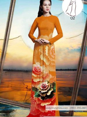 Vải áo dài hoa 3D mới ra AD 10516 32 1590381404 470 vai ao dai vai ao dai dep ad