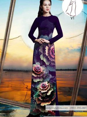 Vải áo dài hoa 3D mới ra AD 10516 28 1590381404 639 vai ao dai vai ao dai dep ad