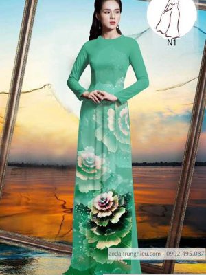 Vải áo dài hoa 3D mới ra AD 10516 31 1590381404 957 vai ao dai vai ao dai dep ad
