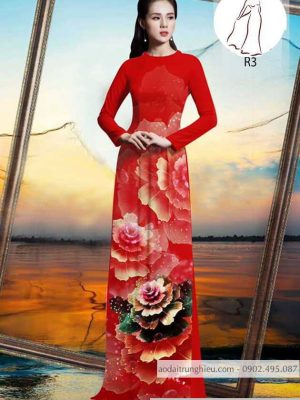 Vải áo dài hoa 3D mới ra AD 10516 35 1590381405 48 vai ao dai vai ao dai dep ad
