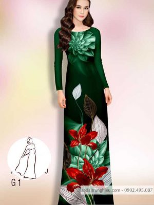 Vải áo dài hoa in 3D mới ra AD 14461 24 1590381525 243 vai ao dai vai ao dai dep ad